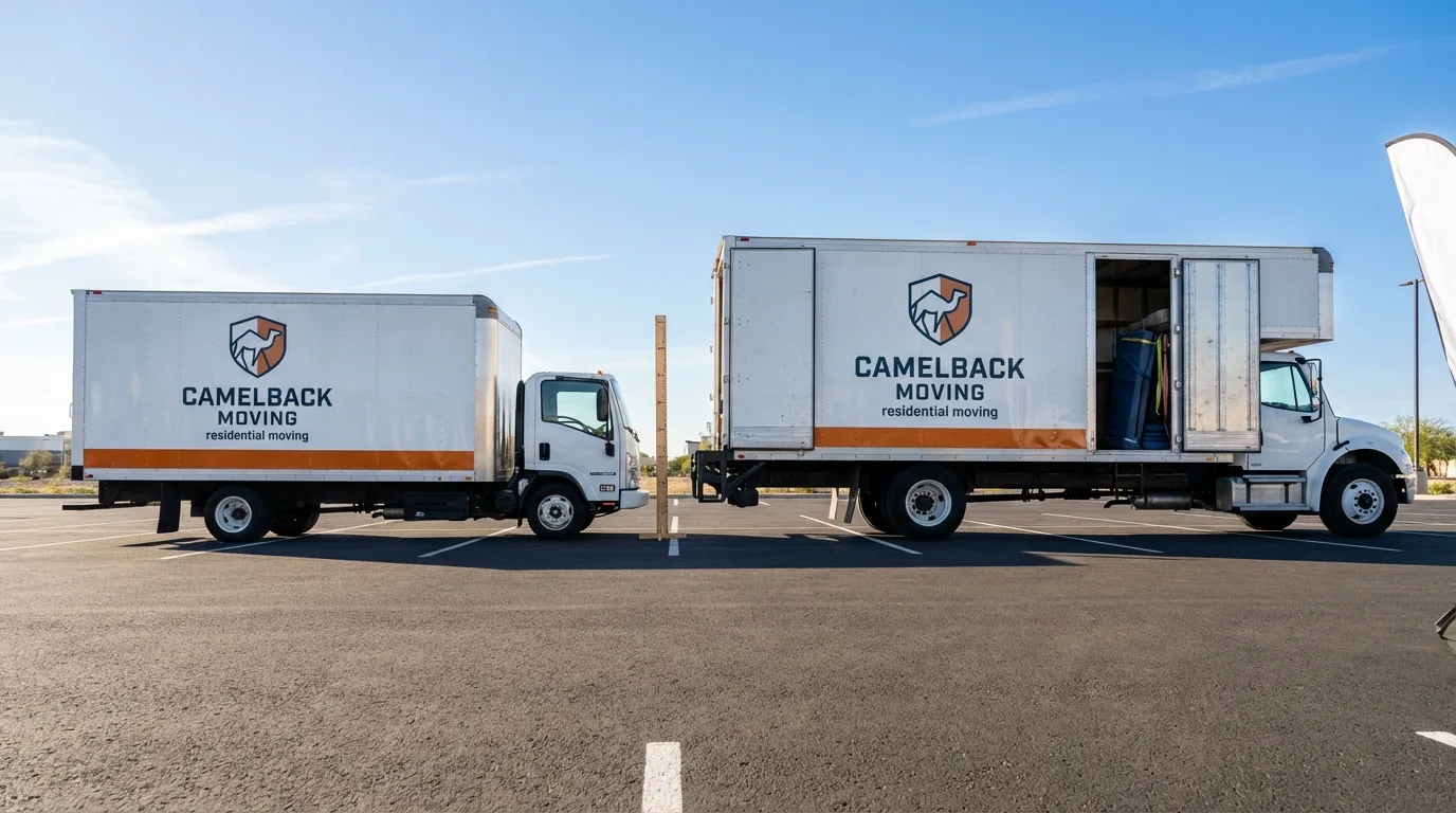 Moving truck size capacity guide in Greenwood Lake